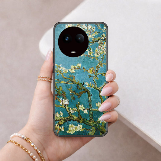Realme 11 5G Cover - Foral Series 2 - HQ Premium Shine Durable Shatterproof Case