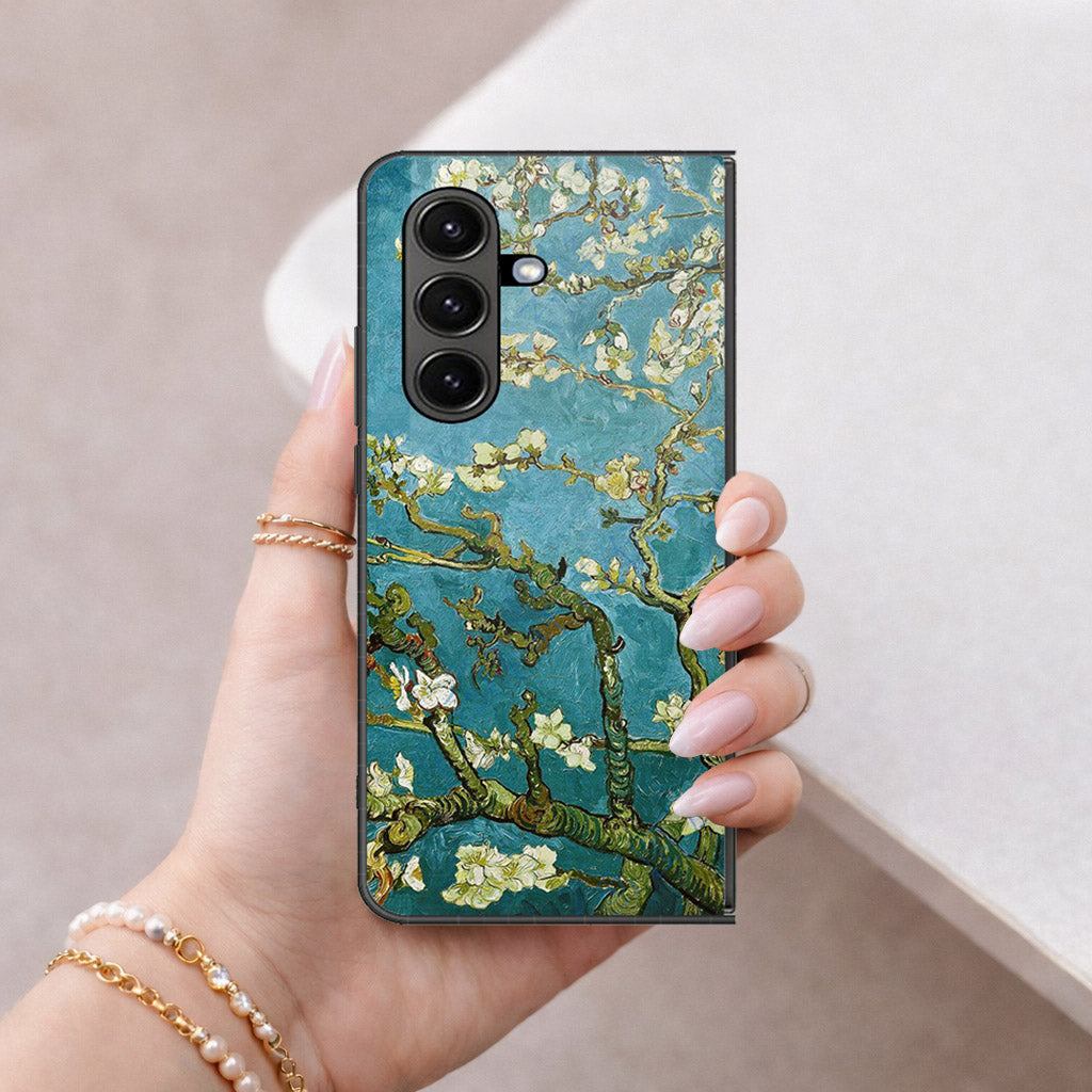 Samsung Galaxy Z Fold 8 Cover - Foral Series 2 - HQ Premium Shine Durable Shatterproof Case