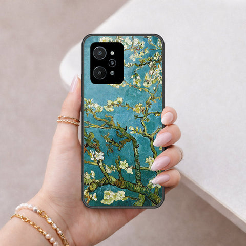 Realme C31 Cover - Foral Series 2 - HQ Premium Shine Durable Shatterproof Case