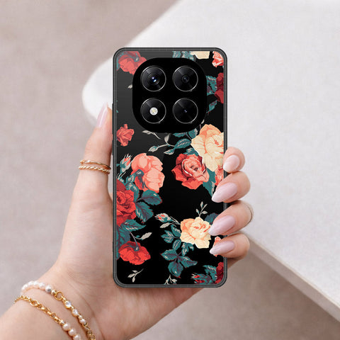 Xiaomi Redmi Note 14 Pro 5G Cover - Foral Series 2 - HQ Premium Shine Durable Shatterproof Case