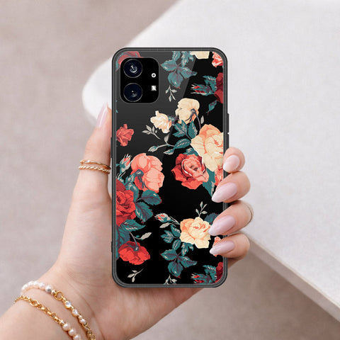 Nothing Phone 1 Cover - Foral Series 2 - HQ Premium Shine Durable Shatterproof Case