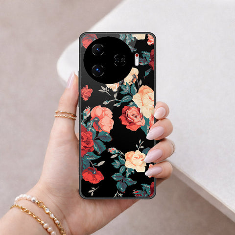 Tecno Camon 30 Pro 5G Cover - Foral Series 2 - HQ Premium Shine Durable Shatterproof Case