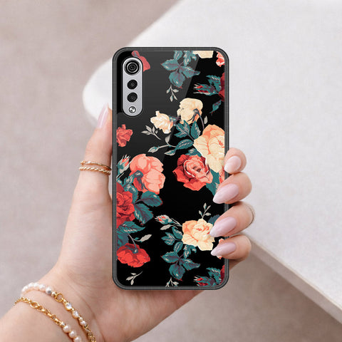 LG Velvet 5G Cover - Foral Series 2 - HQ Premium Shine Durable Shatterproof Case