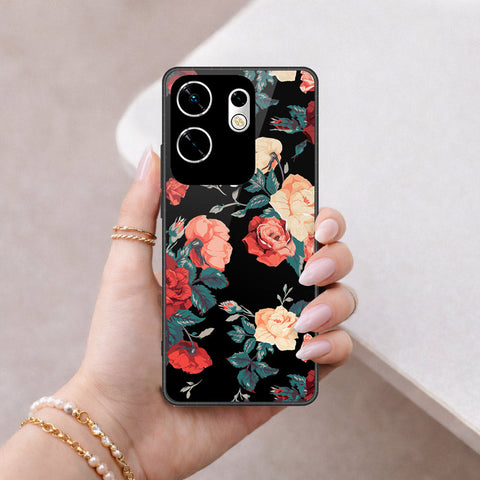 Infinix Zero 30 4G Cover - Foral Series 2 - HQ Premium Shine Durable Shatterproof Case