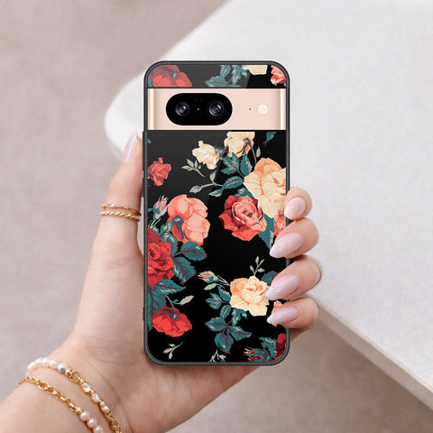 Google Pixel 8 Cover - Foral Series 2 - HQ Premium Shine Durable Shatterproof Case