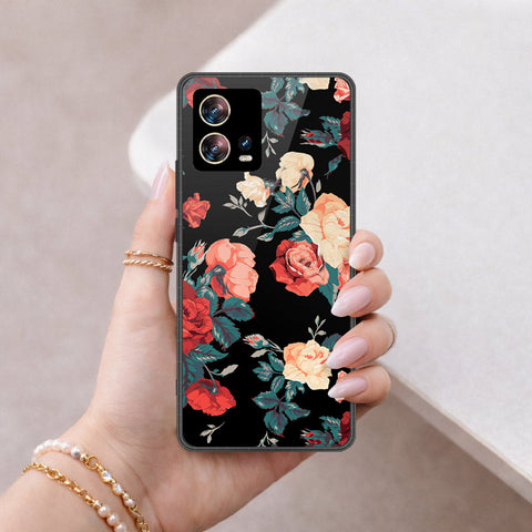 Motorola Moto S30 Pro Cover - Foral Series 2 - HQ Premium Shine Durable Shatterproof Case