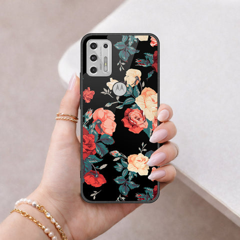 Motorola Moto G Stylus 5G 2021 Cover - Foral Series 2 - HQ Premium Shine Durable Shatterproof Case