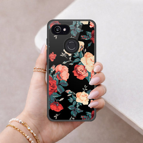 Google Pixel 3 XL Cover - Foral Series 2 - HQ Premium Shine Durable Shatterproof Case