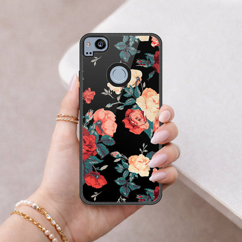 Google Pixel 2 XL Cover - Foral Series 2 - HQ Premium Shine Durable Shatterproof Case