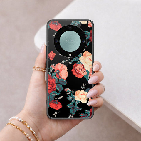 Honor X40 Cover - Foral Series 2 - HQ Premium Shine Durable Shatterproof Case
