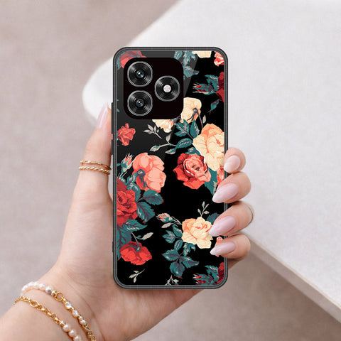 Honor X5c Plus Cover - Foral Series 2 - HQ Premium Shine Durable Shatterproof Case
