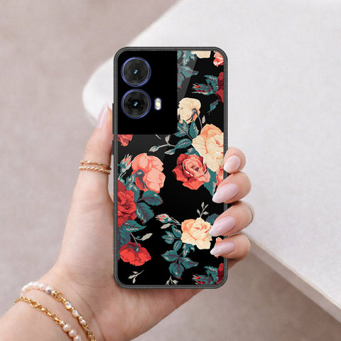 Motorola Moto G85 Cover - Foral Series 2 - HQ Premium Shine Durable Shatterproof Case