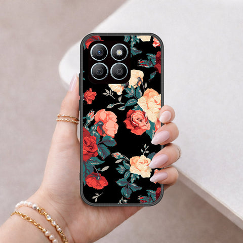 Honor X8c Cover - Foral Series 2 - HQ Premium Shine Durable Shatterproof Case