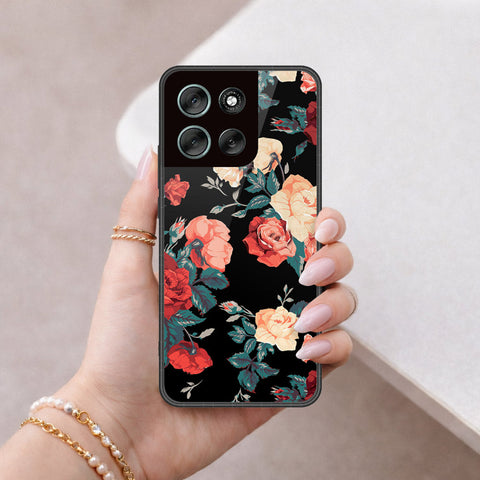 Motorola Moto G86 Power Cover - Foral Series 2 - HQ Premium Shine Durable Shatterproof Case
