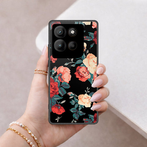 Motorola Moto G15 Cover - Foral Series 2 - HQ Premium Shine Durable Shatterproof Case