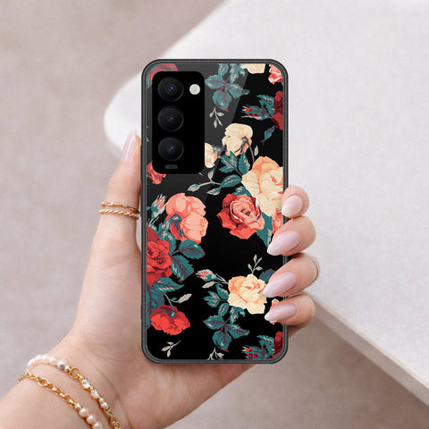 Tecno Camon 18 Premier Cover - Foral Series 2 - HQ Premium Shine Durable Shatterproof Case