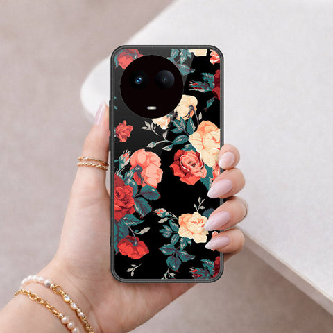 Realme 11 5G Cover - Foral Series 2 - HQ Premium Shine Durable Shatterproof Case