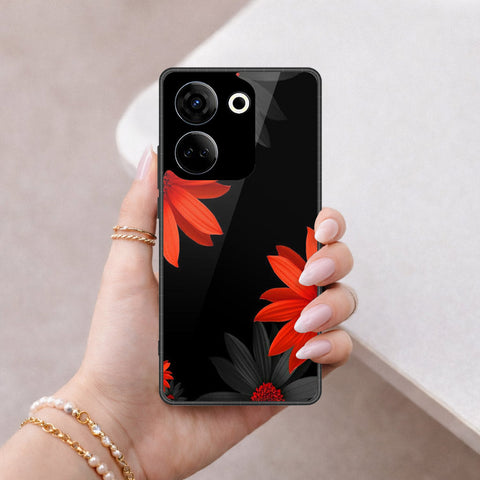 Tecno Camon 20 Pro Cover - Foral Series 2 - HQ Premium Shine Durable Shatterproof Case