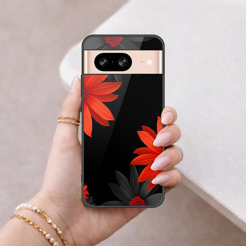 Google Pixel 8 Cover - Foral Series 2 - HQ Premium Shine Durable Shatterproof Case