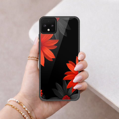 Google Pixel 4 XL Cover - Foral Series 2 - HQ Premium Shine Durable Shatterproof Case