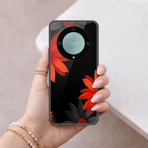 Honor X40 Cover - Foral Series 2 - HQ Premium Shine Durable Shatterproof Case