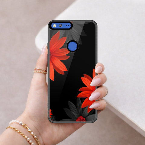 Google Pixel Cover - Foral Series 2 - HQ Premium Shine Durable Shatterproof Case