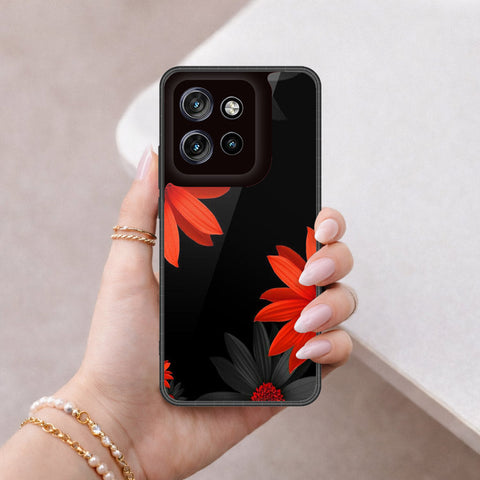 Motorola Edge 50 Neo Cover - Foral Series 2 - HQ Premium Shine Durable Shatterproof Case