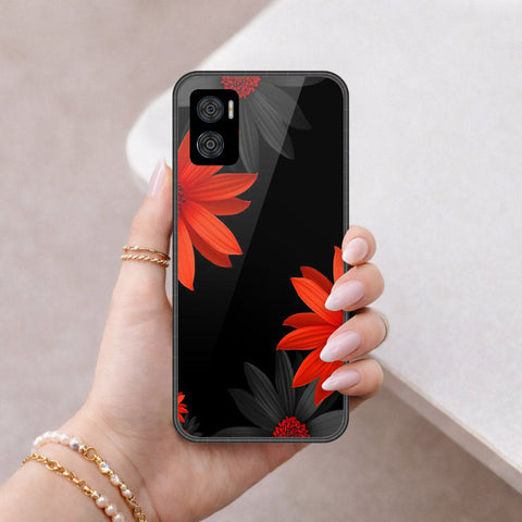 Motorola Moto E22 Cover - Foral Series 2 - HQ Premium Shine Durable Shatterproof Case