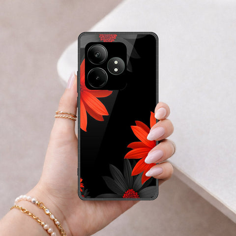 Realme GT Neo 6 SE Cover - Foral Series 2 - HQ Premium Shine Durable Shatterproof Case