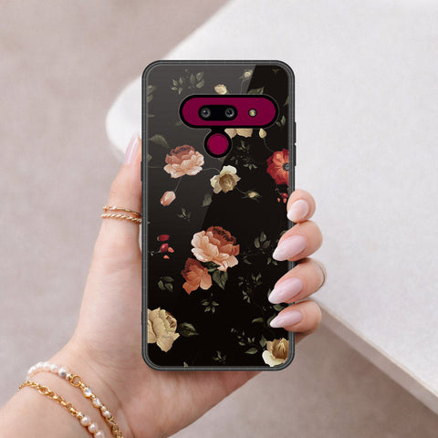 LG G8 ThinQ Cover - Foral Series 2 - HQ Premium Shine Durable Shatterproof Case