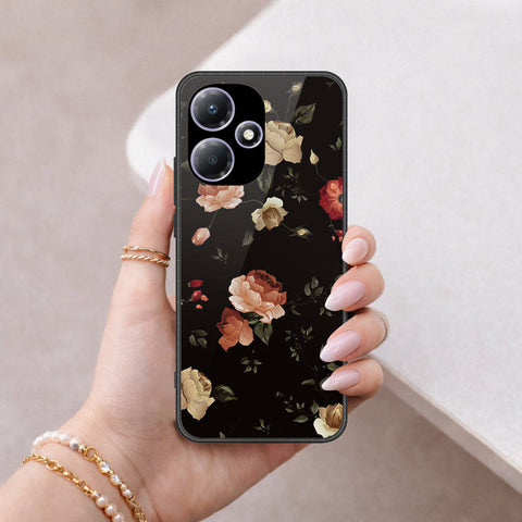 Infinix Hot 30 Play Cover - Foral Series 2 - HQ Premium Shine Durable Shatterproof Case