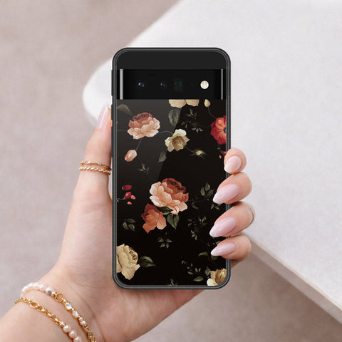 Google Pixel 6 Pro Cover - Foral Series 2 - HQ Premium Shine Durable Shatterproof Case
