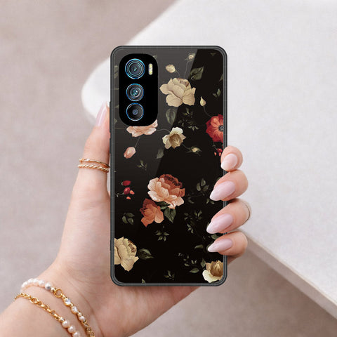 Motorola Edge 30 Cover - Foral Series 2 - HQ Premium Shine Durable Shatterproof Case