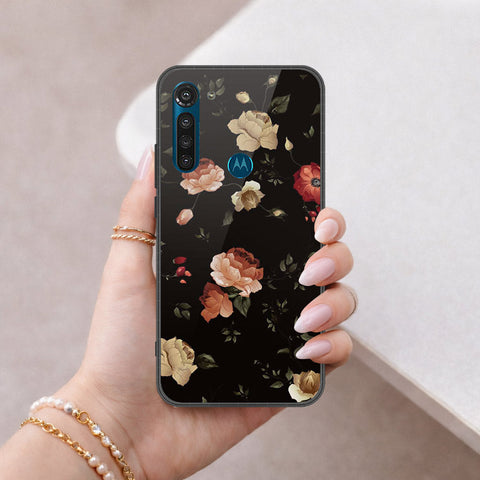 Motorola Moto G8 Power Cover - Foral Series 2 - HQ Premium Shine Durable Shatterproof Case