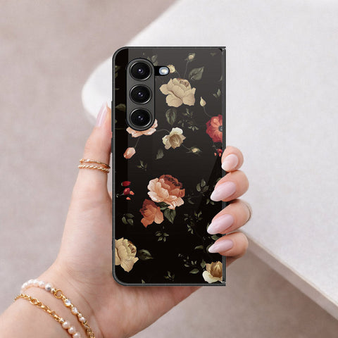 Samsung Galaxy Z Fold 6 5G Cover - Foral Series 2 - HQ Premium Shine Durable Shatterproof Case