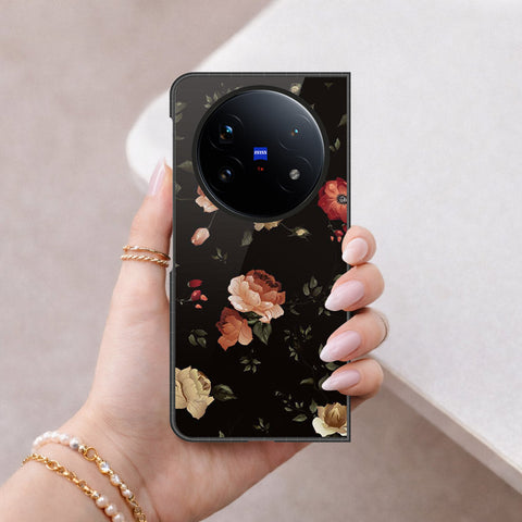 Vivo X Fold 5 Cover - Foral Series 2 - HQ Premium Shine Durable Shatterproof Case