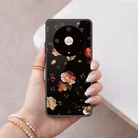 Honor Magic 6 Lite Cover - Foral Series 2 - HQ Premium Shine Durable Shatterproof Case