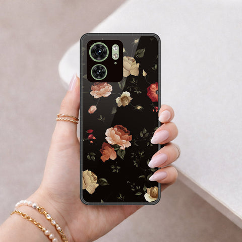 Motorola Edge 40 Cover - Foral Series 2 - HQ Premium Shine Durable Shatterproof Case