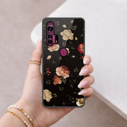 Motorola Edge Plus Cover - Foral Series 2 - HQ Premium Shine Durable Shatterproof Case