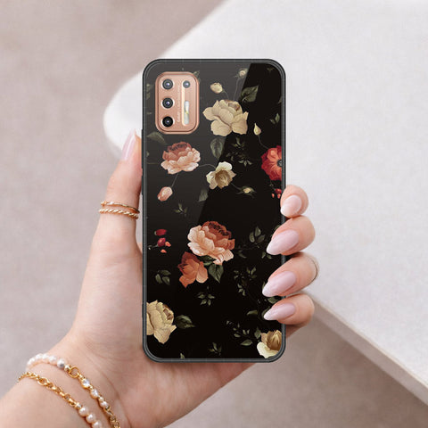 Motorola Moto G9 Plus Cover - Foral Series 2 - HQ Premium Shine Durable Shatterproof Case