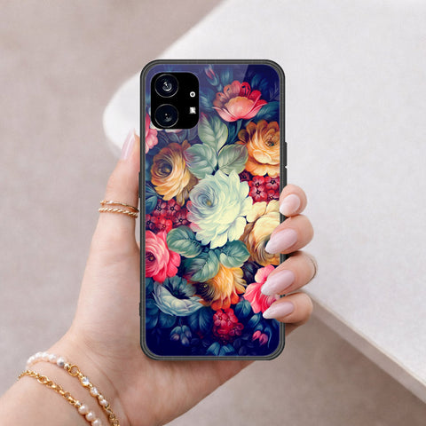 Nothing Phone 1 Cover - Foral Series 2 - HQ Premium Shine Durable Shatterproof Case