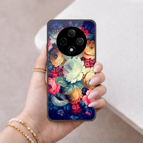 Oppo F27 Pro Plus Cover - Foral Series 2 - HQ Premium Shine Durable Shatterproof Case