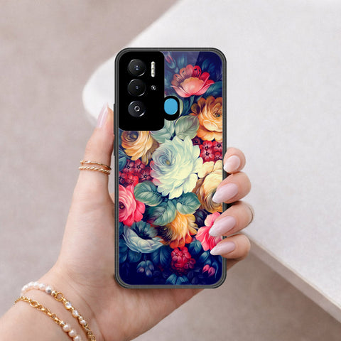 Tecno Pova Neo Cover - Foral Series 2 - HQ Premium Shine Durable Shatterproof Case
