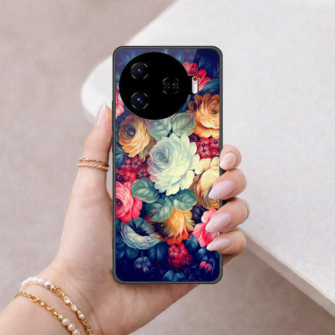 Tecno Camon 30 Pro 5G Cover - Foral Series 2 - HQ Premium Shine Durable Shatterproof Case