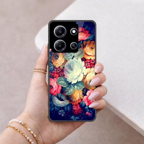 Infinix Note 30i Cover - Foral Series 2 - HQ Premium Shine Durable Shatterproof Case