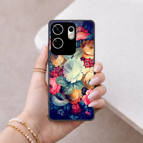 Infinix Zero 30 4G Cover - Foral Series 2 - HQ Premium Shine Durable Shatterproof Case