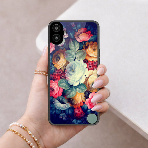 Nothing CMF Phone 1 Cover - Foral Series 2 - HQ Premium Shine Durable Shatterproof Case