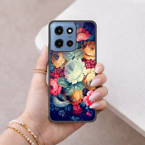Motorola Moto G Power (2025) Cover - Foral Series 2 - HQ Premium Shine Durable Shatterproof Case