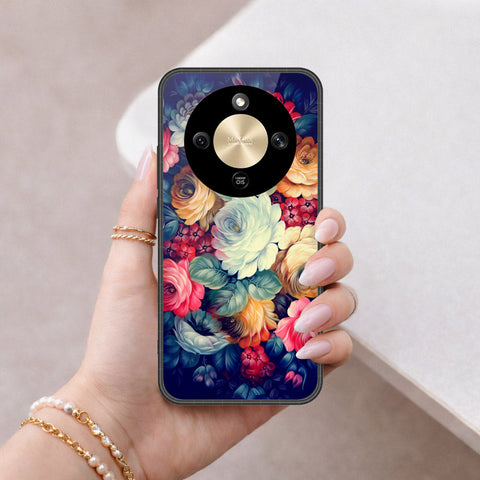 Honor X9d Cover - Foral Series 2 - HQ Premium Shine Durable Shatterproof Case