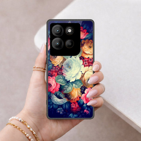 Motorola Moto G15 Cover - Foral Series 2 - HQ Premium Shine Durable Shatterproof Case